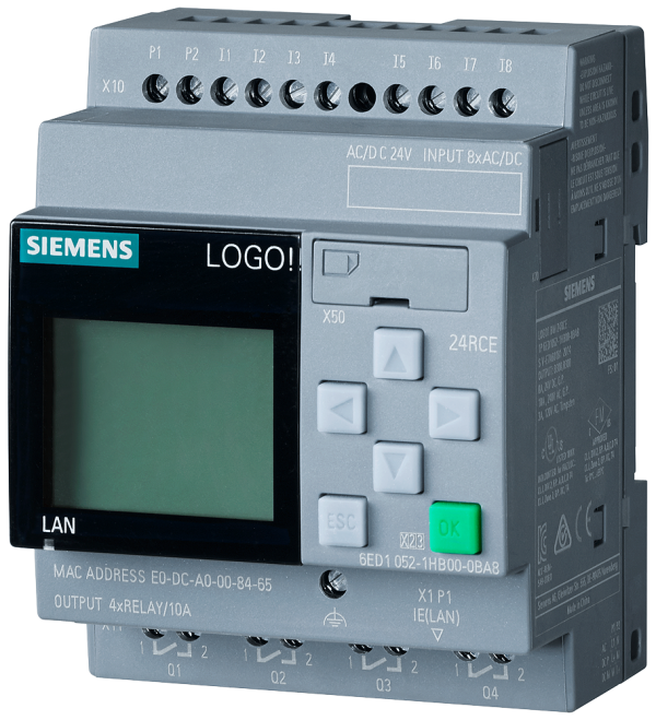 Siemens SIPLUS LOGO! 24RCE –20...+70 °C arranque a –20 °C