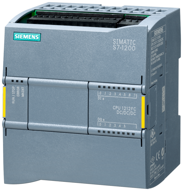 Siemens SIMATIC S7-1200F, CPU 1212 FC, CPU compacta DC/DC/