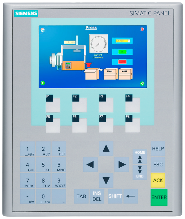 Siemens SIMATIC HMI KP400 Basic Color PN, Basic Panel, man